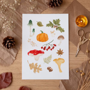 Lámina "Recolección Otoñal"