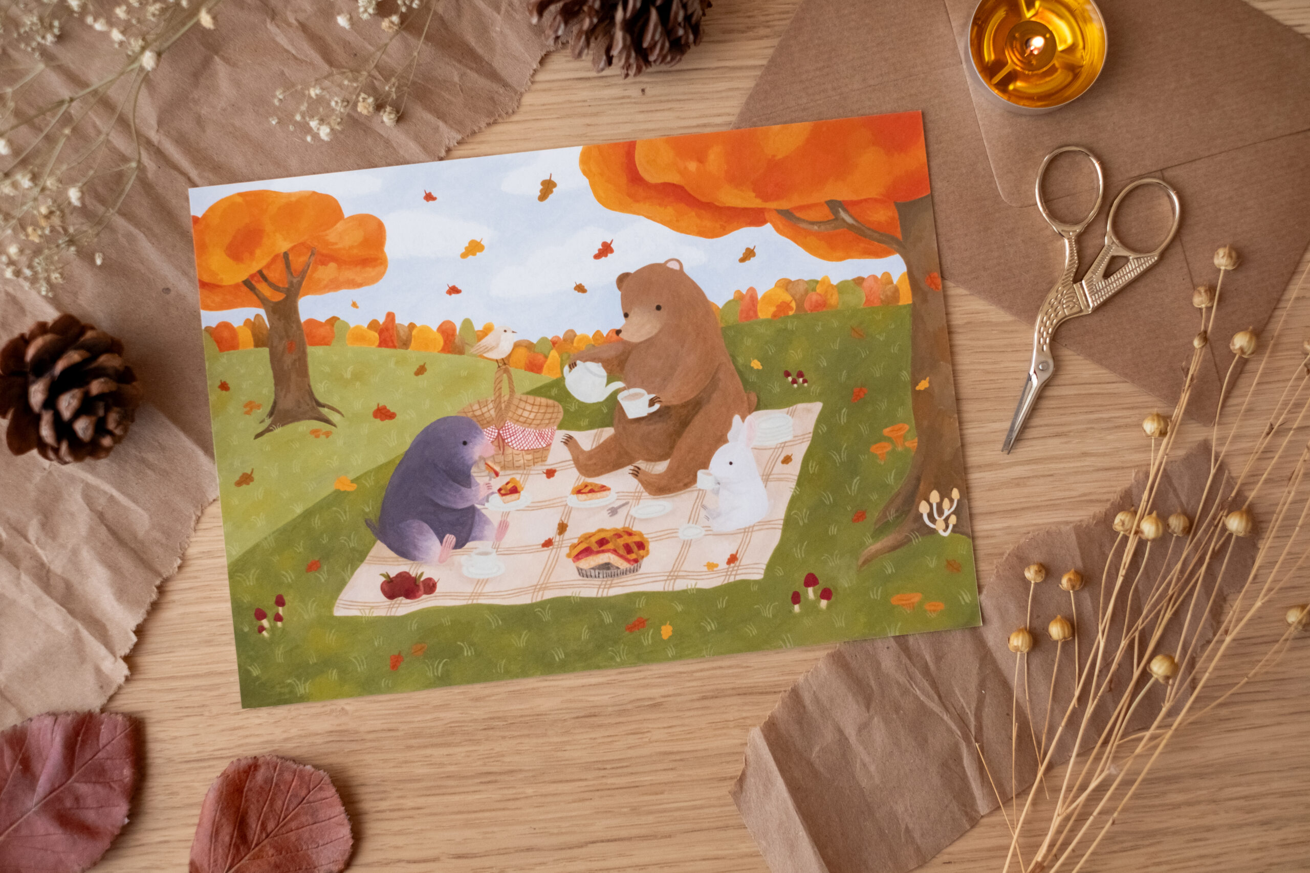 Lámina "Merienda Bajo los Árboles" - Imagen 4