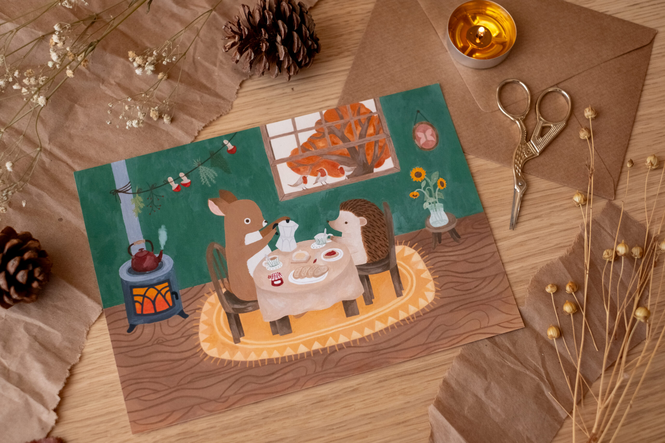 Lámina "El ritual de la Mañana Lenta" - Imagen 3