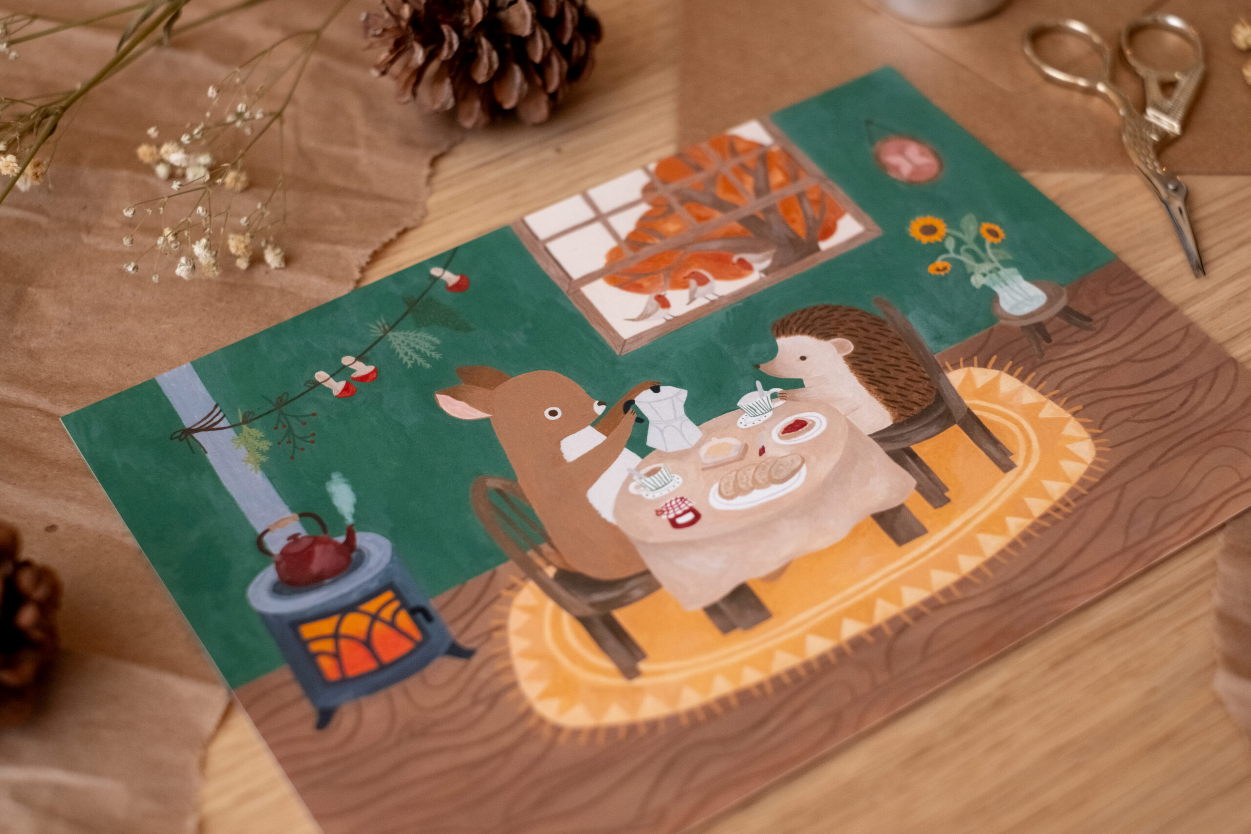 Lámina "El ritual de la Mañana Lenta" - Imagen 4