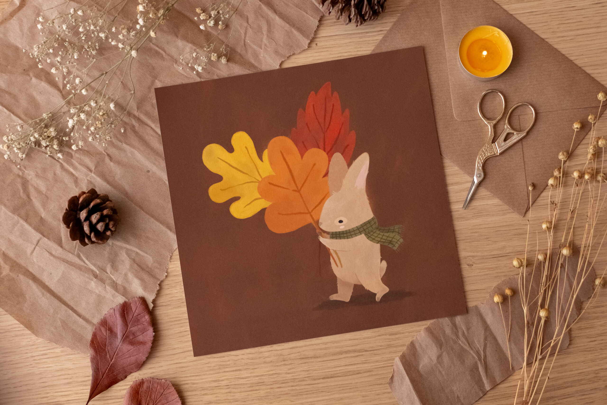 Lámina "Pequeños Tesoros del Bosque" - Imagen 3