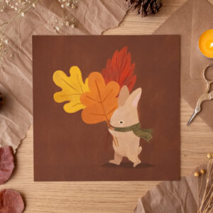 Lámina "Pequeños Tesoros del Bosque"