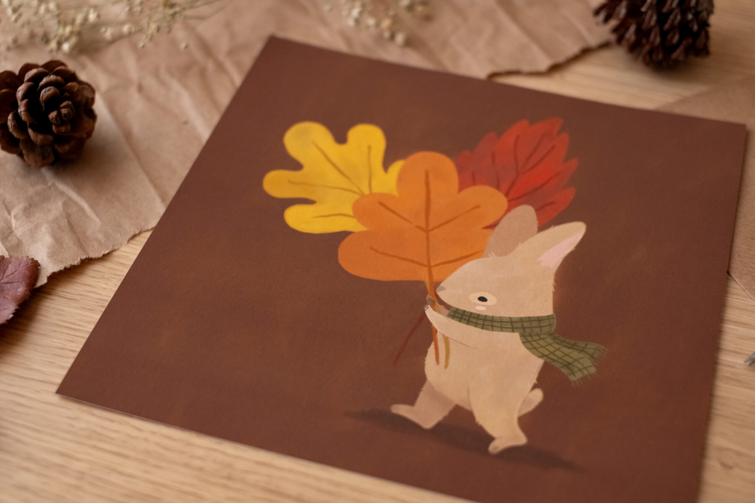 Lámina "Pequeños Tesoros del Bosque" - Imagen 4