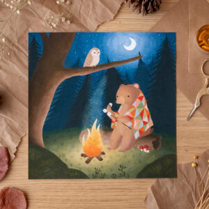 Lámina "Historias Bajo la Luna"