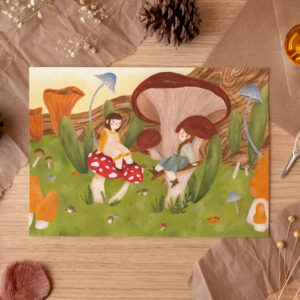 Lámina "Encuentro entre Setas"