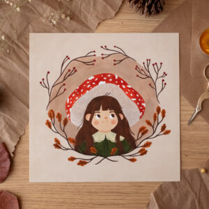 Lámina "Bajo el Sombrero del Bosque"