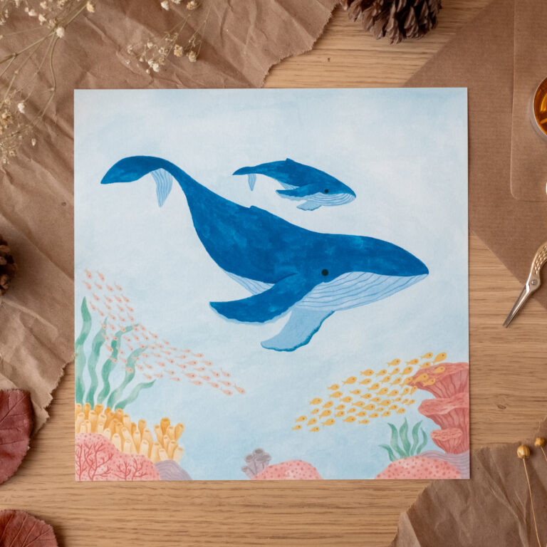 Lámina "Bajo el mar"